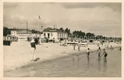 AK / Ansichtskarte Scharbeutz_Ostseebad Strand Scharbeutz_Ostseebad