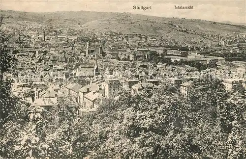 AK / Ansichtskarte Stuttgart Panorama Stuttgart