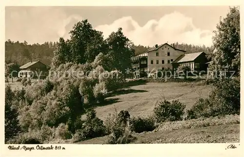 AK / Ansichtskarte Rusel Sanatorium Haus Rusel Gaststaette Pension Waldhaus Rusel