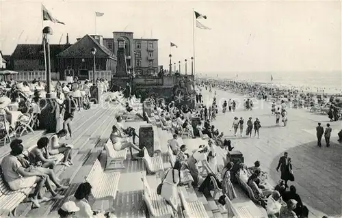 AK / Ansichtskarte Westerland_Sylt Strandpromenade Westerland_Sylt