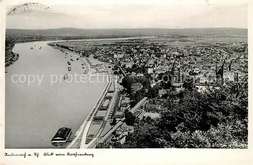 AK / Ansichtskarte Andernach Blick vom Krahnenberg Andernach