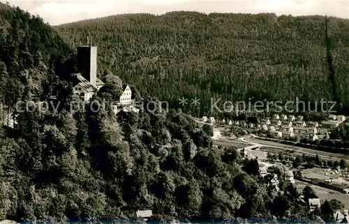 AK / Ansichtskarte Bad_Liebenzell Panorama Burg Bad_Liebenzell