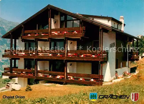 AK / Ansichtskarte Graechen_VS Chalet Orion  Graechen_VS