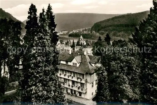 AK / Ansichtskarte Bad_Liebenzell Missionsgebaeude Kurort im Schwarzwald Bad_Liebenzell