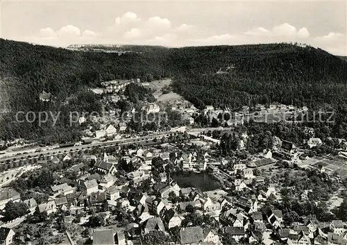 AK / Ansichtskarte Bad_Liebenzell Kurort im Schwarzwald Fliegeraufnahme Bad_Liebenzell