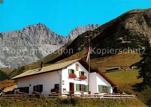 AK / Ansichtskarte Leutasch Wettersteinhuette Leutasch