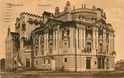 AK / Ansichtskarte Halberstadt Stadttheater Halberstadt