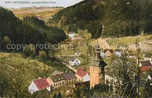 AK / Ansichtskarte Bad_Gottleuba Berggiesshuebel Klein Tirol Bad