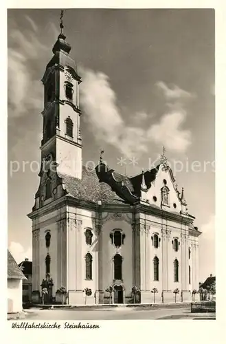 AK / Ansichtskarte Steinhausen_Rottum Wallfahrtstkirche Steinhausen Rottum