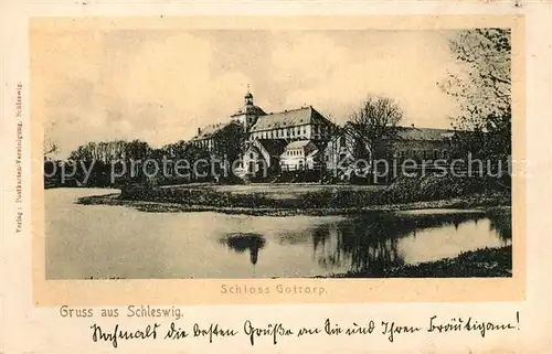 AK / Ansichtskarte Schleswig_Schlei Schloss Gottorp Schleswig_Schlei