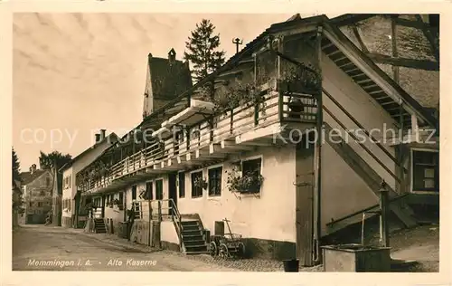 AK / Ansichtskarte Memmingen Alte Kaserne Memmingen