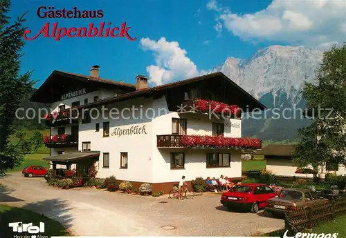 AK / Ansichtskarte Lermoos_Tirol Gaestehaus Alpenblick Lermoos Tirol