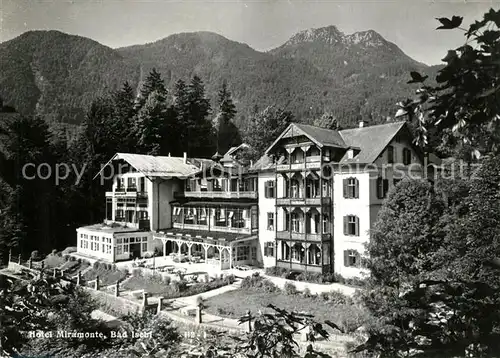 AK / Ansichtskarte Bad_Ischl_Salzkammergut Hotel Miramonte  Bad_Ischl_Salzkammergut