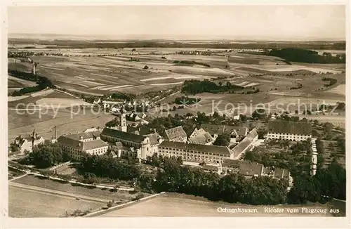 AK / Ansichtskarte Ochsenhausen Fliegeraufnahme Kloster Ochsenhausen