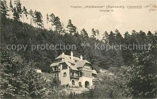 AK / Ansichtskarte Bad_Liebenzell Pension Waldheimat Kurort im Schwarzwald Bad_Liebenzell