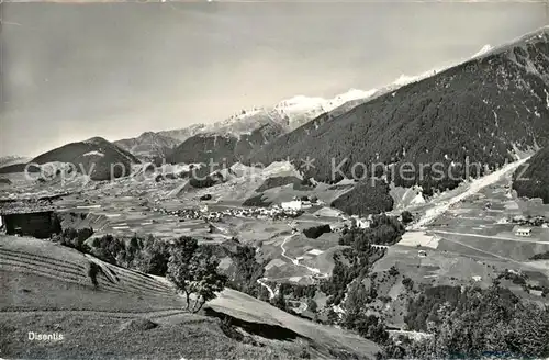 AK / Ansichtskarte Disentis_GR Panorama Disentis GR