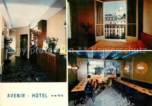 AK / Ansichtskarte Paris Avenir Hotel Paris