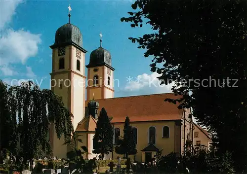 AK / Ansichtskarte St_Maergen Wallfahrtskirche Maria Himmelfahrt St_Maergen