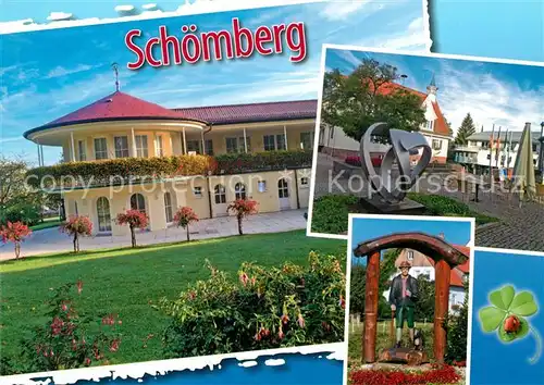 AK / Ansichtskarte Schoemberg_Schwarzwald  Schoemberg Schwarzwald