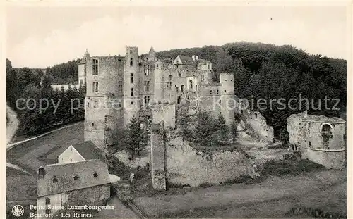 AK / Ansichtskarte Beaufort_Befort_Luxembourg Les Ruines Beaufort_Befort