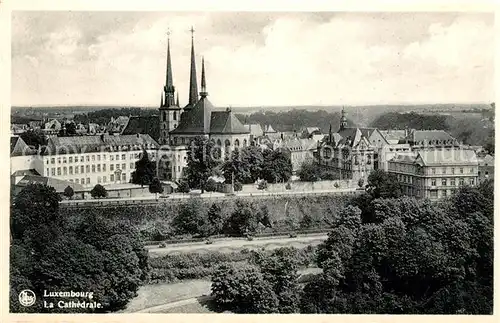 AK / Ansichtskarte Luxembourg La Cathedrale Luxembourg