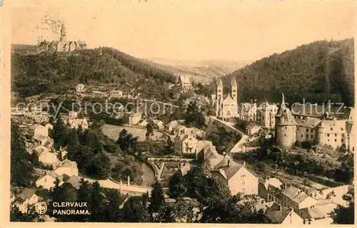 AK / Ansichtskarte Clervaux Panorama Clervaux