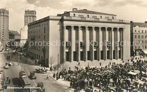 AK / Ansichtskarte Stockholm Konserthuset Stockholm