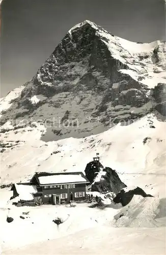 AK / Ansichtskarte Kleine_Scheidegg_Wengen Restaurant Grindelwaldblick Eiger Kleine_Scheidegg_Wengen