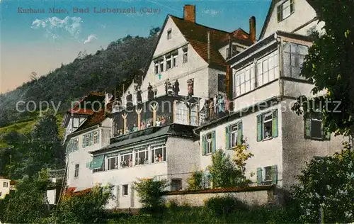 AK / Ansichtskarte Bad_Liebenzell Kurhaus Maier Kurort im Schwarzwald Bad_Liebenzell