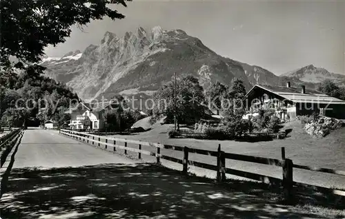 AK / Ansichtskarte Innertkirchen Dependance und Gasthaus Taennler Dossenhorn und Engelhoerner Innertkirchen