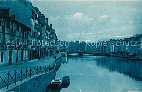 AK / Ansichtskarte Bayonne_Pyrenees_Atlantiques Quais de la Nive Bayonne_Pyrenees