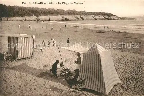 AK / Ansichtskarte Saint Palais sur Mer La Plage de Nauzan Saint Palais sur Mer