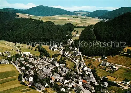 AK / Ansichtskarte Schwalefeld Fliegeraufnahme Schwalefeld