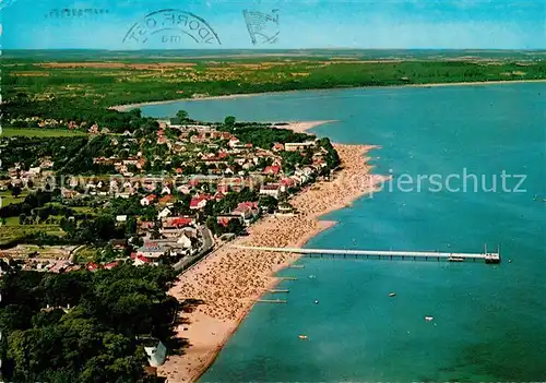 AK / Ansichtskarte Niendorf_Ostseebad Fliegeraufnahme Niendorf_Ostseebad