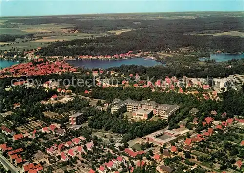 AK / Ansichtskarte Moelln_Lauenburg Fliegeraufnahme Moelln_Lauenburg