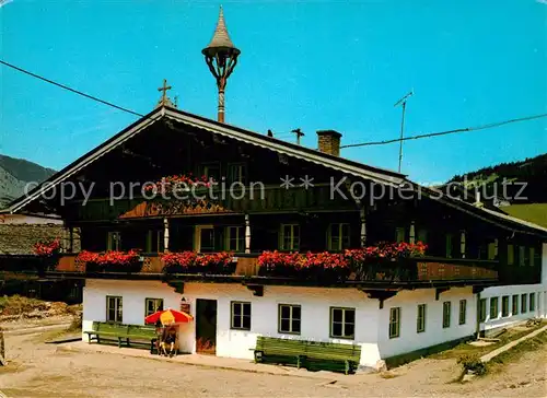 AK / Ansichtskarte Aschau_Tirol Pension Fritzhof Aschau Tirol