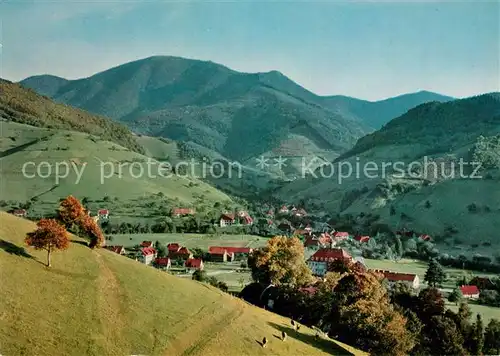 AK / Ansichtskarte Muenstertal_Schwarzwald Belchen Muenstertal_Schwarzwald