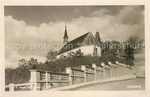 AK / Ansichtskarte Dobris_Stedocesky_Kraj Kirche Dobris_Stedocesky_Kraj