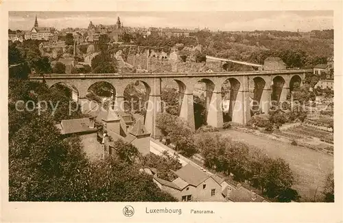 AK / Ansichtskarte Luxembourg Panorama Luxembourg