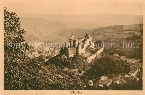 AK / Ansichtskarte Vianden Le Chateau Vianden