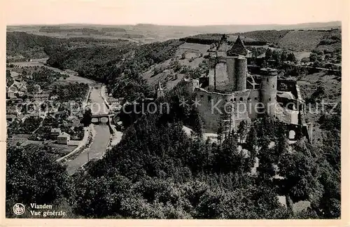 AK / Ansichtskarte Vianden Vue generale aerienne Vianden