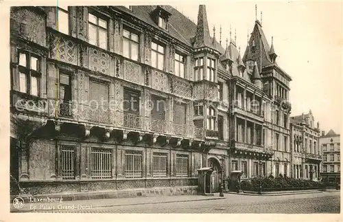 AK / Ansichtskarte Luxembourg Le Palais Grand Ducal Luxembourg