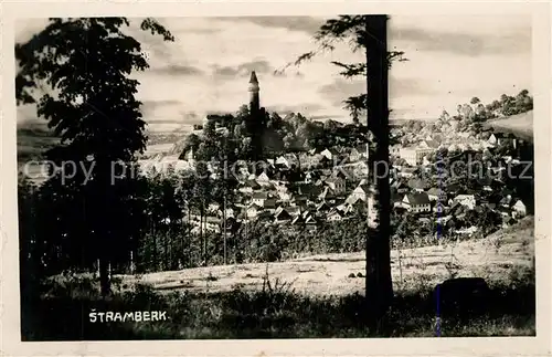 AK / Ansichtskarte Stramberk Panorama Schloss Stramberk