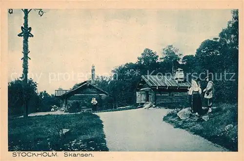 AK / Ansichtskarte Stockholm Skansen Stockholm