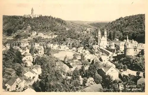 AK / Ansichtskarte Clervaux Vue generale et l Abbaye Clervaux