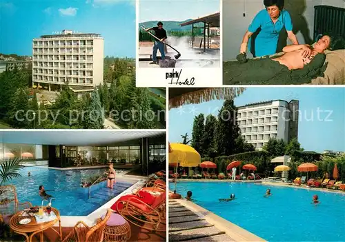 AK / Ansichtskarte Abano_Terme Park Hotel Hallenbad Swimming Pool Kuranwendung Abano Terme