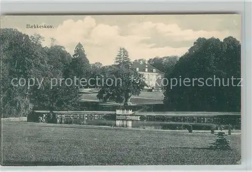 AK / Ansichtskarte Baekkeskov Schloss Park 