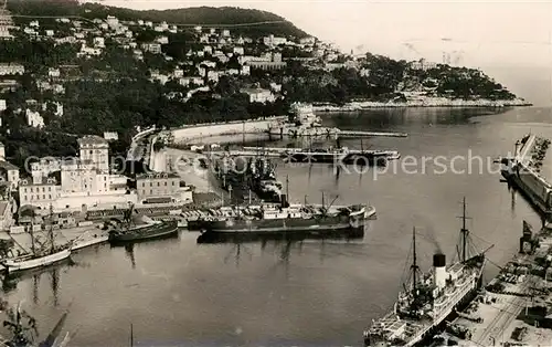 AK / Ansichtskarte Nice_Alpes_Maritimes Entree du Port et le Mont Boron Bateaux Nice_Alpes_Maritimes