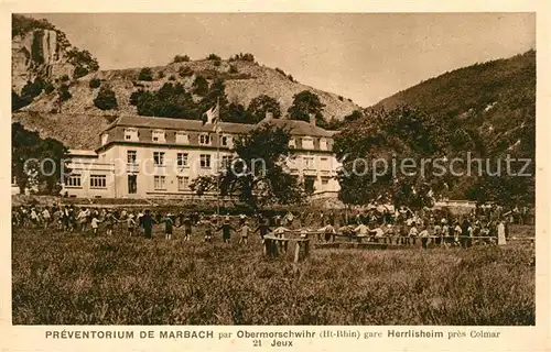 AK / Ansichtskarte Obermorschwihr Preventorium de Marbach Obermorschwihr