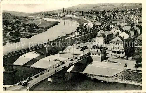 AK / Ansichtskarte Wasserbillig Panorama Bruecken Wasserbillig